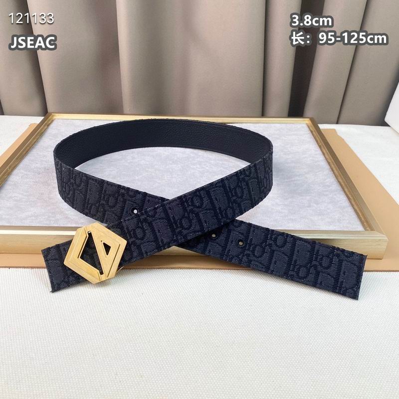 Dior belt 38mmX95-125cm 8L (79)