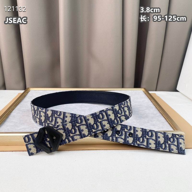 Dior belt 38mmX95-125cm 8L (82)