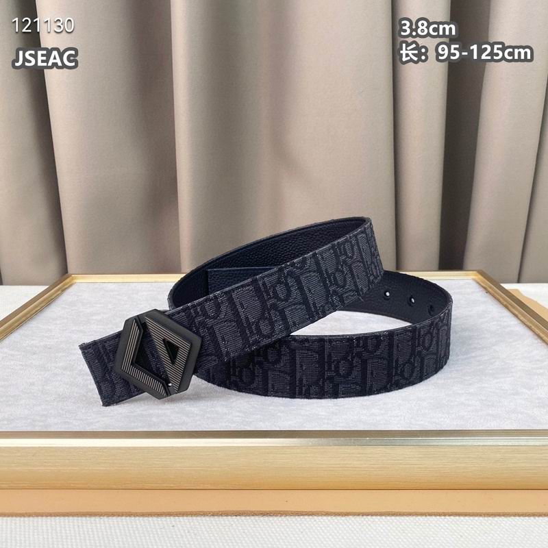 Dior belt 38mmX95-125cm 8L (88)
