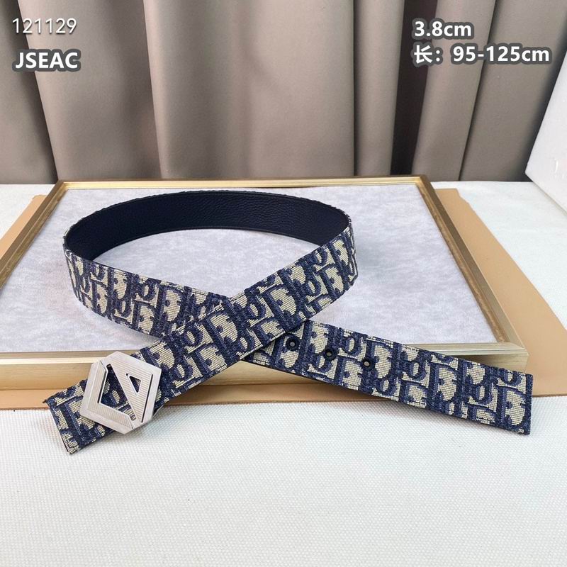 Dior belt 38mmX95-125cm 8L (92)