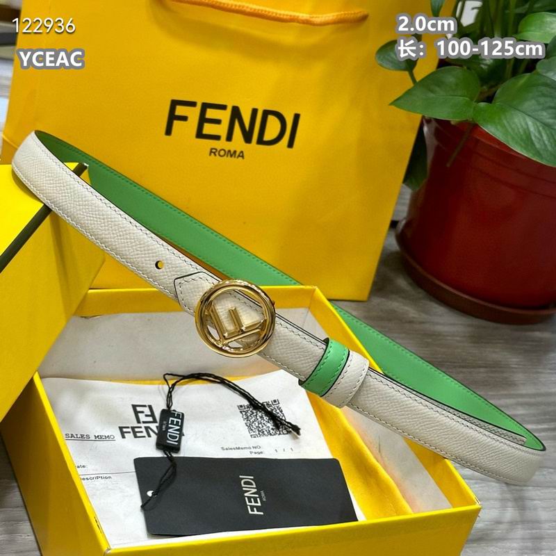 Fendi belt 20mmX100-125cm 8L (255)