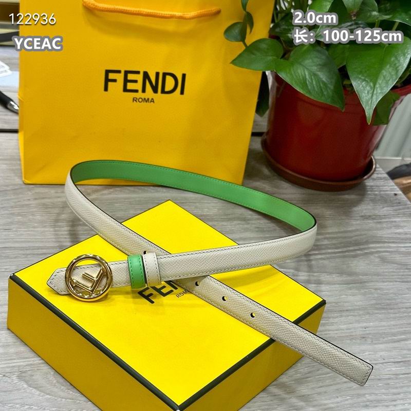 Fendi belt 20mmX100-125cm 8L (258)