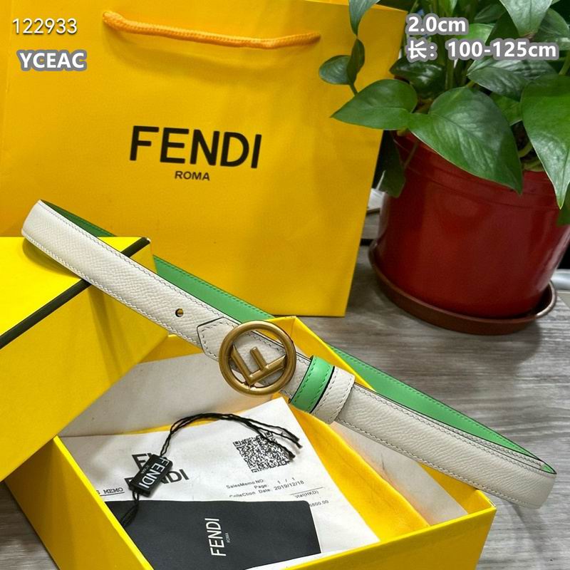 Fendi belt 20mmX100-125cm 8L (262)