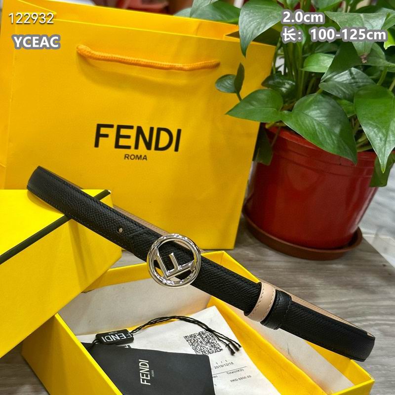 Fendi belt 20mmX100-125cm 8L (266)