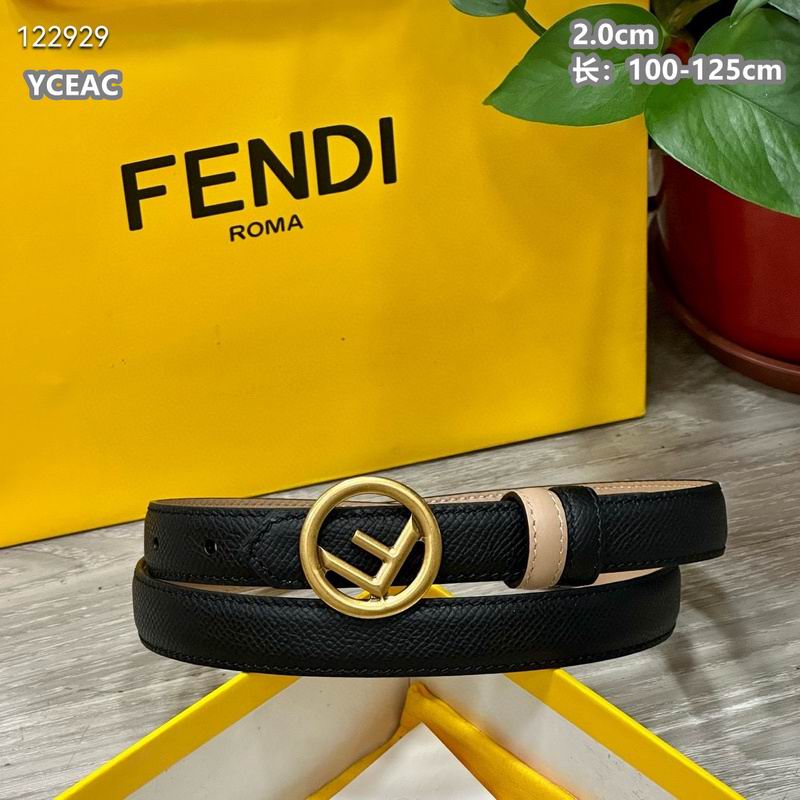 Fendi belt 20mmX100-125cm 8L (274)