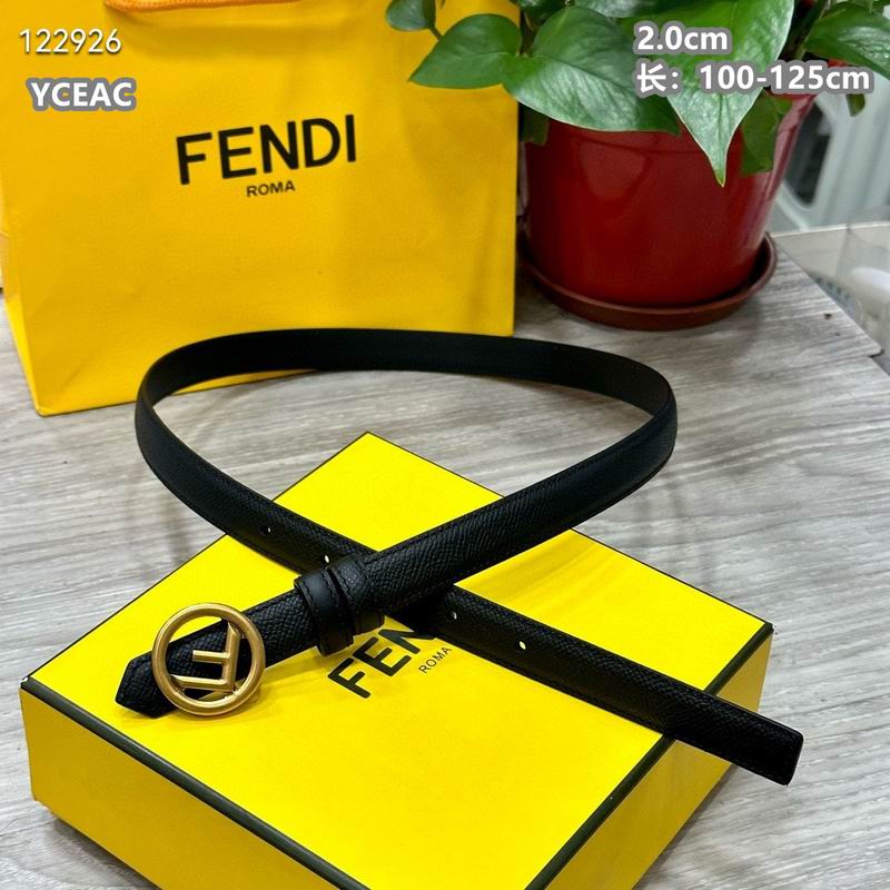 Fendi belt 20mmX100-125cm 8L (283)