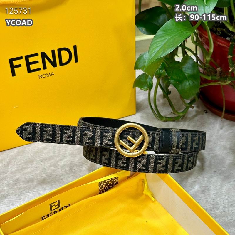 Fendi belt 20mmX90-115cm 8L (36)