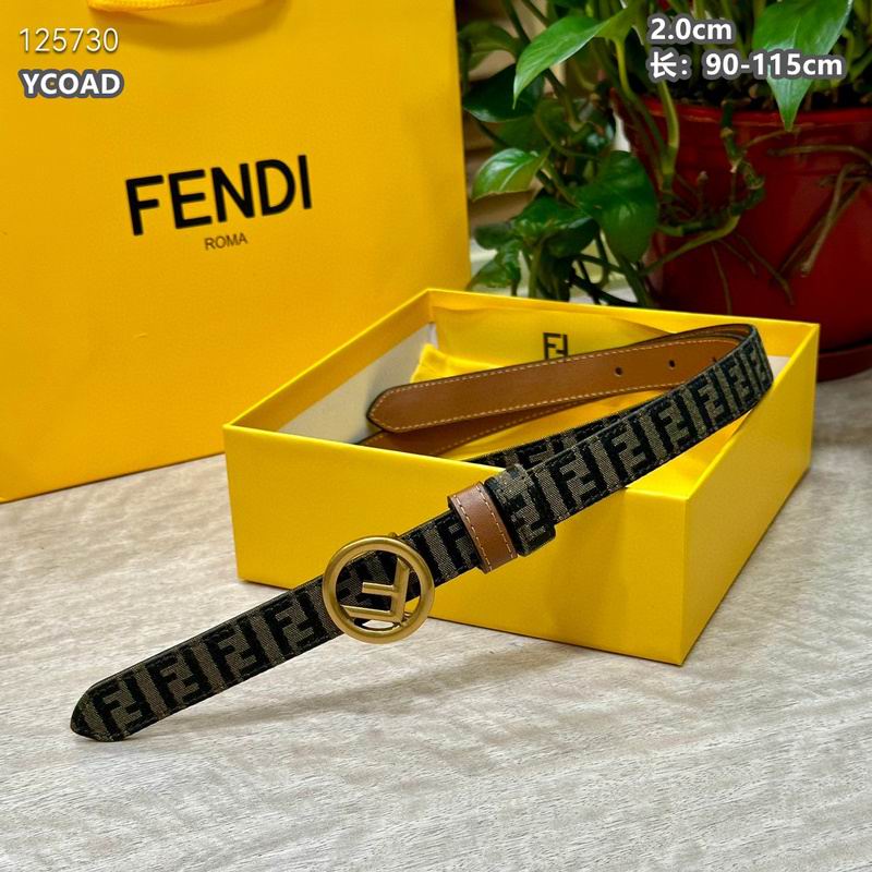 Fendi belt 20mmX90-115cm 8L (41)