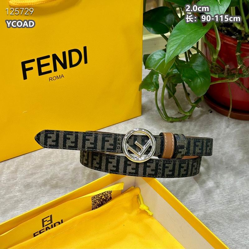 Fendi belt 20mmX90-115cm 8L (44)