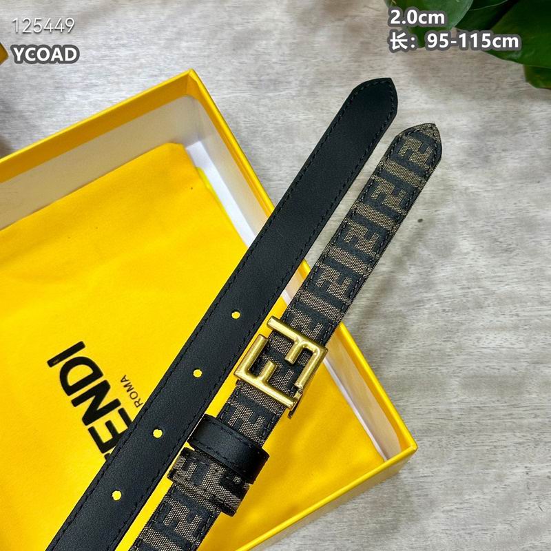 Fendi belt 20mmX95-115cm 8L (10)