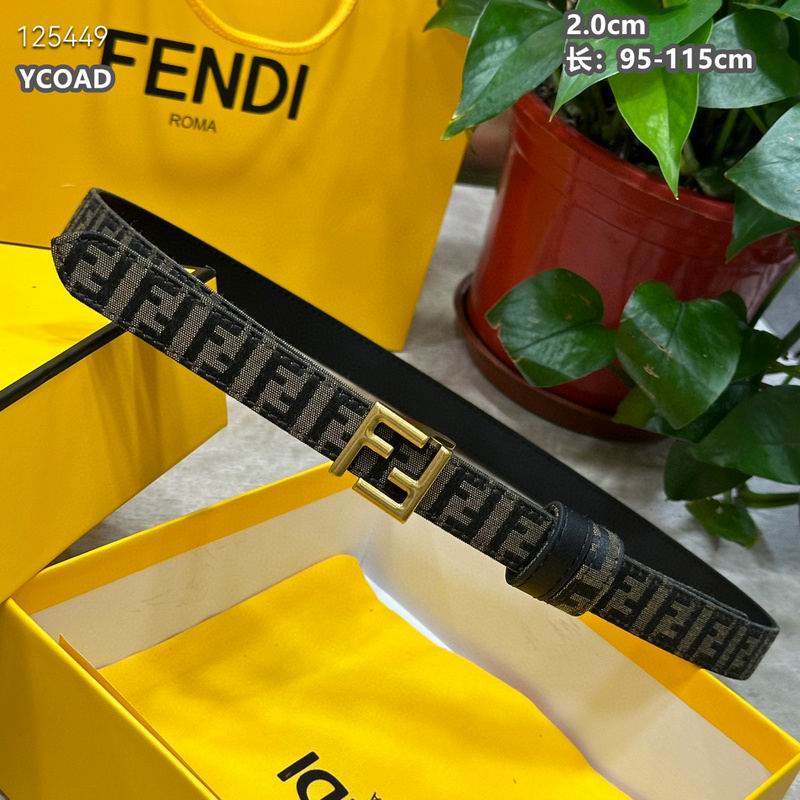 Fendi belt 20mmX95-115cm 8L (11)