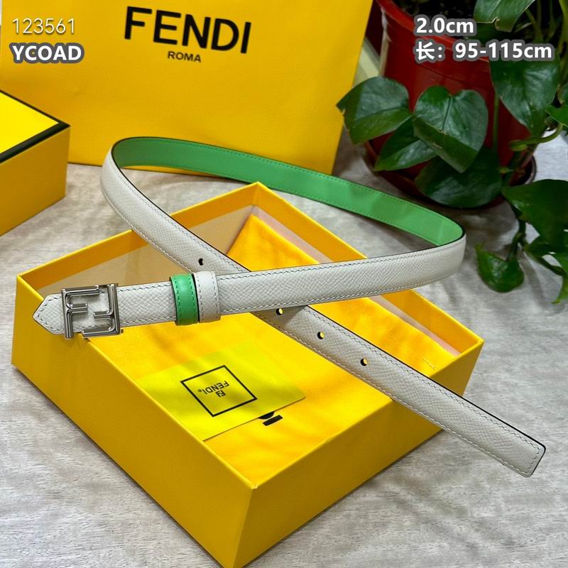 Fendi belt 20mmX95-115cm 8L (113)