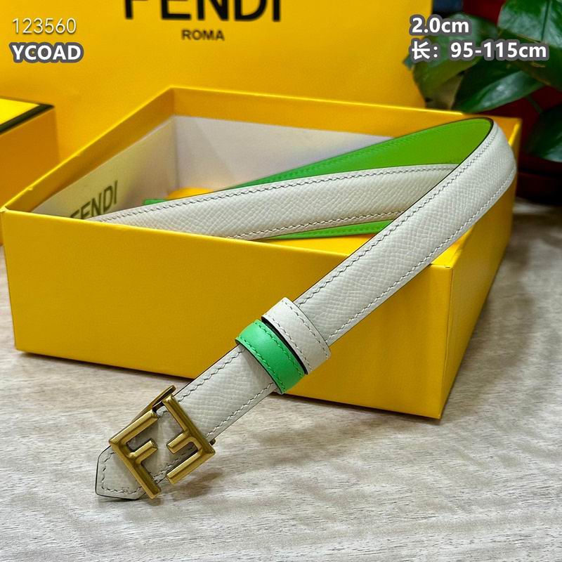 Fendi belt 20mmX95-115cm 8L (114)