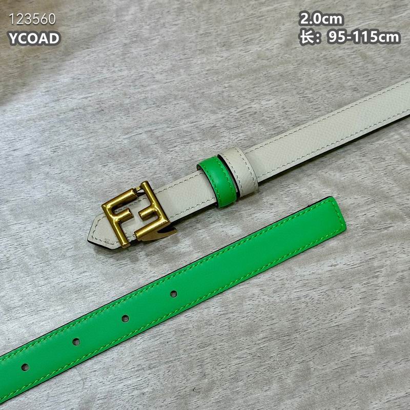 Fendi belt 20mmX95-115cm 8L (115)