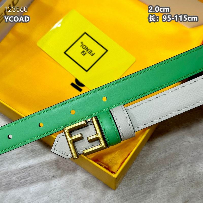 Fendi belt 20mmX95-115cm 8L (116)