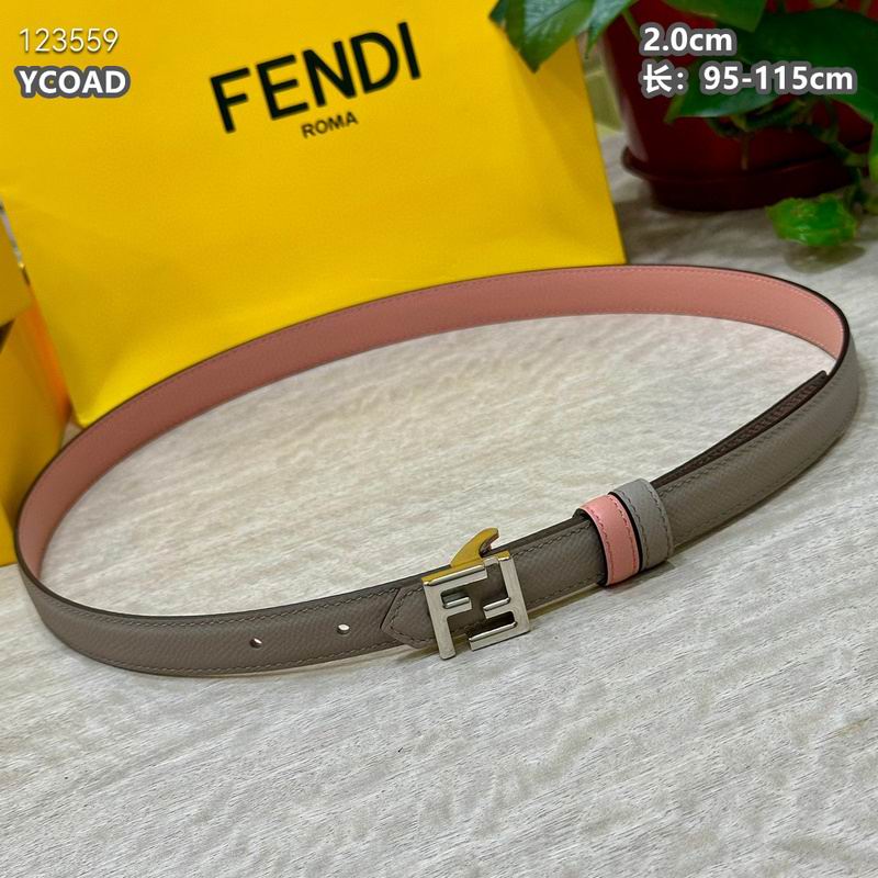 Fendi belt 20mmX95-115cm 8L (119)