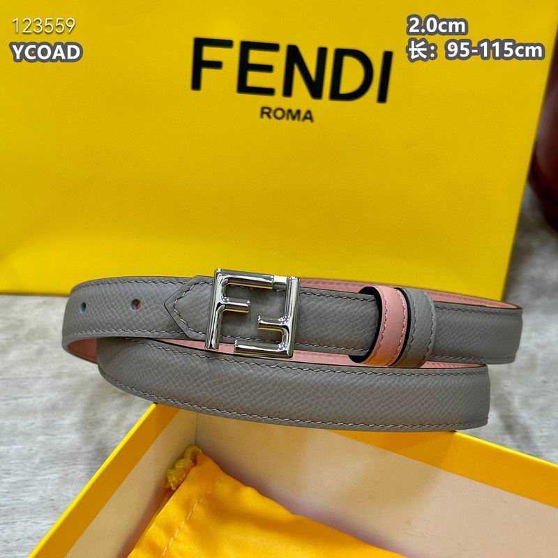 Fendi belt 20mmX95-115cm 8L (120)