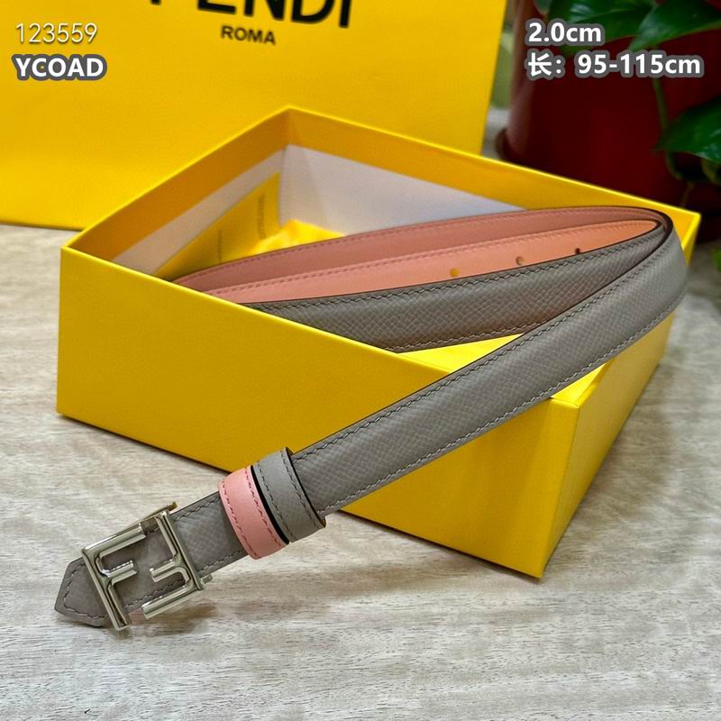 Fendi belt 20mmX95-115cm 8L (121)