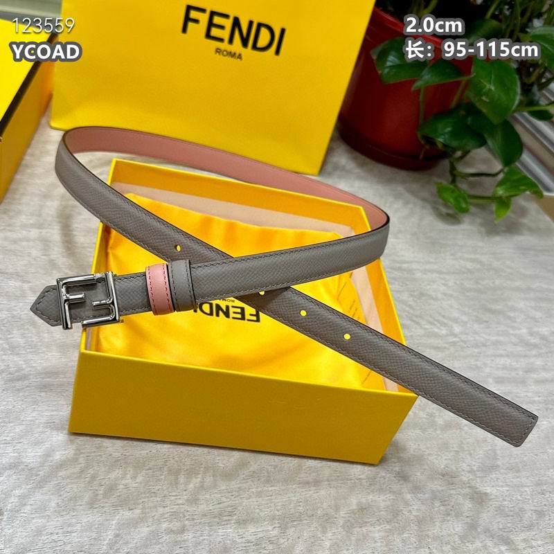 Fendi belt 20mmX95-115cm 8L (122)