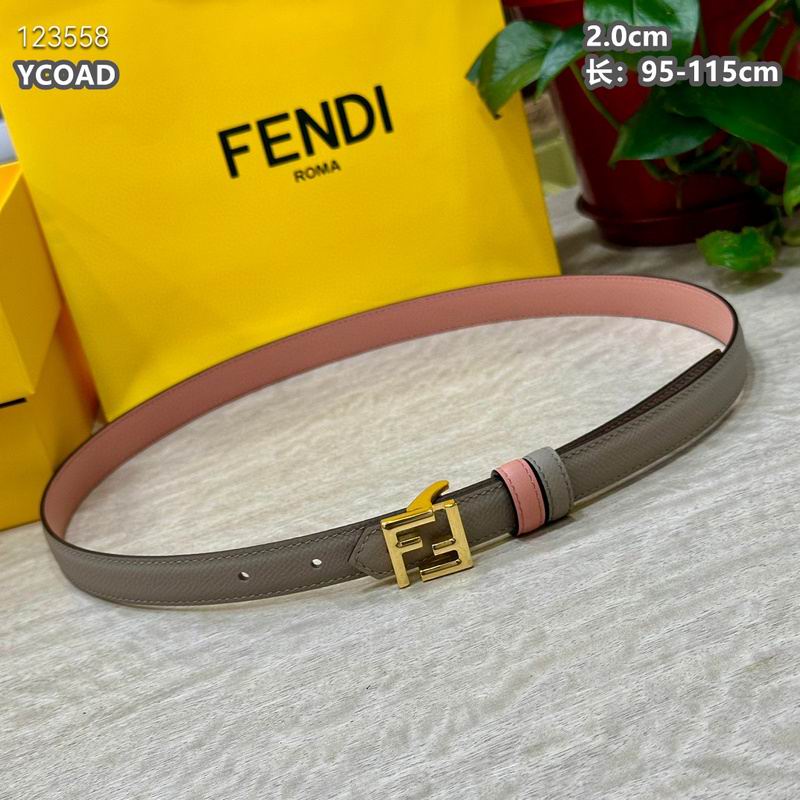 Fendi belt 20mmX95-115cm 8L (123)