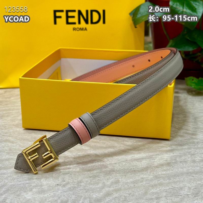 Fendi belt 20mmX95-115cm 8L (124)