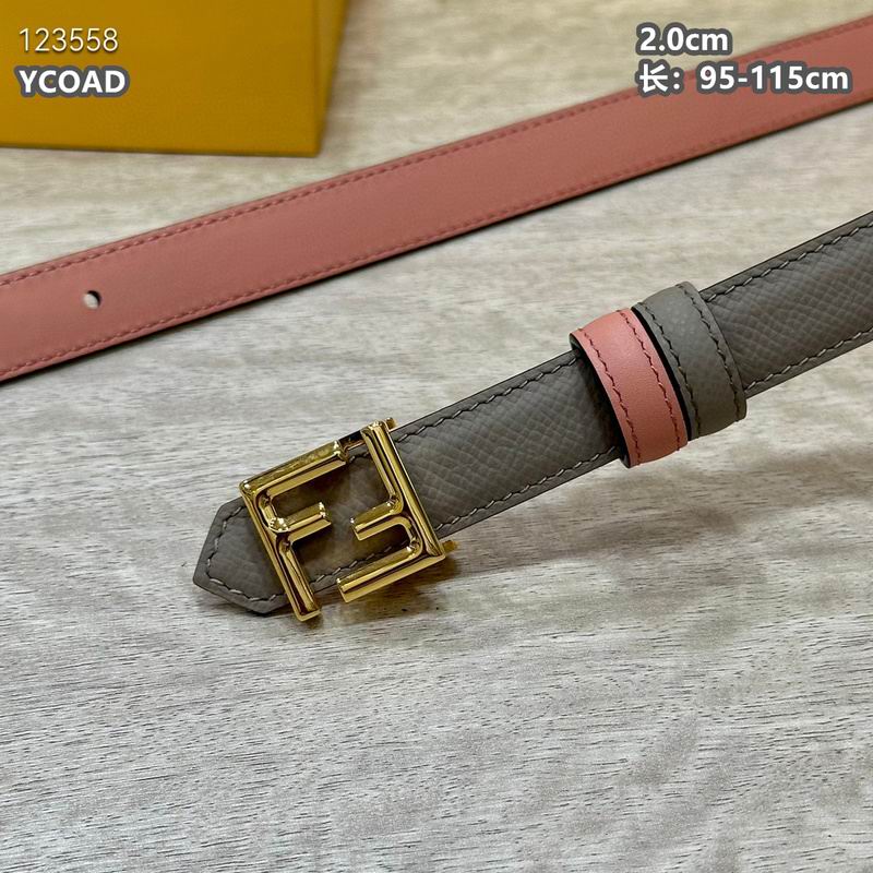 Fendi belt 20mmX95-115cm 8L (125)