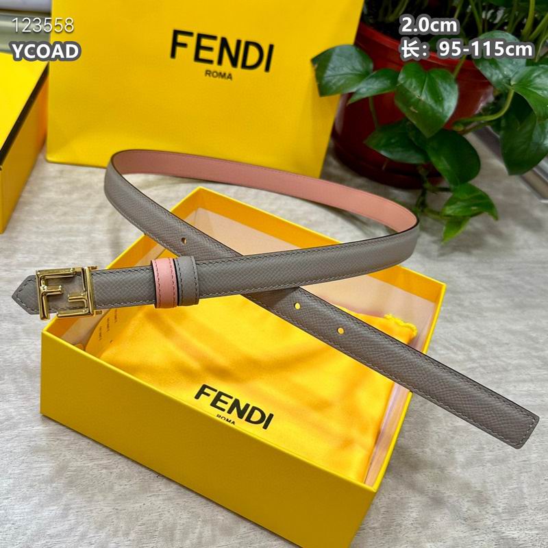 Fendi belt 20mmX95-115cm 8L (126)
