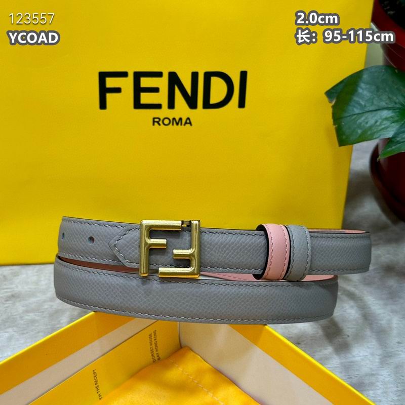 Fendi belt 20mmX95-115cm 8L (127)