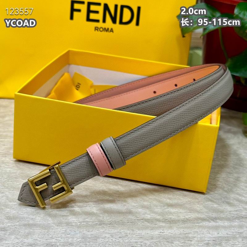 Fendi belt 20mmX95-115cm 8L (128)