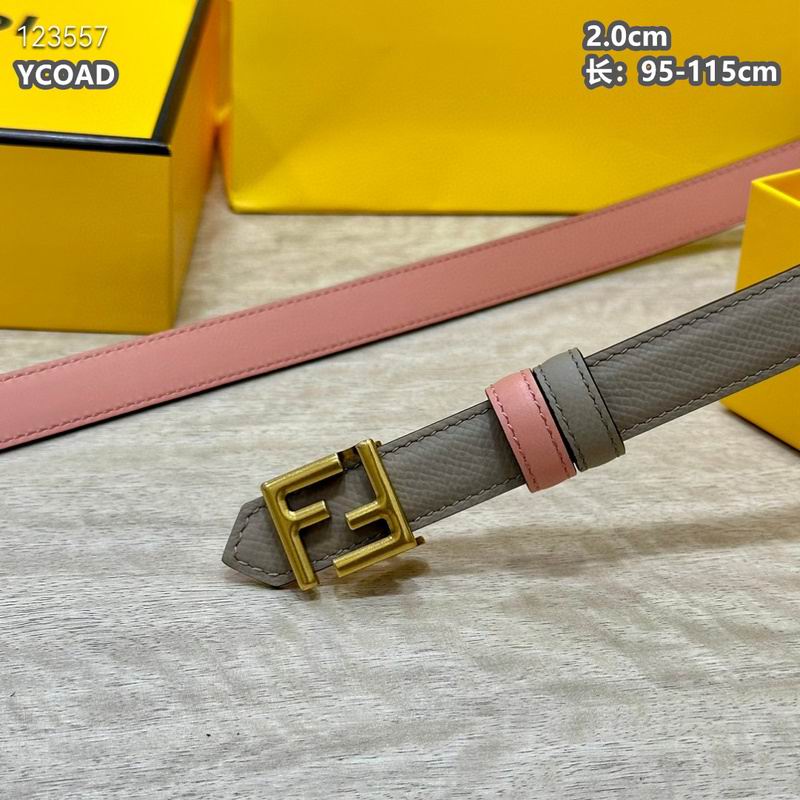 Fendi belt 20mmX95-115cm 8L (129)