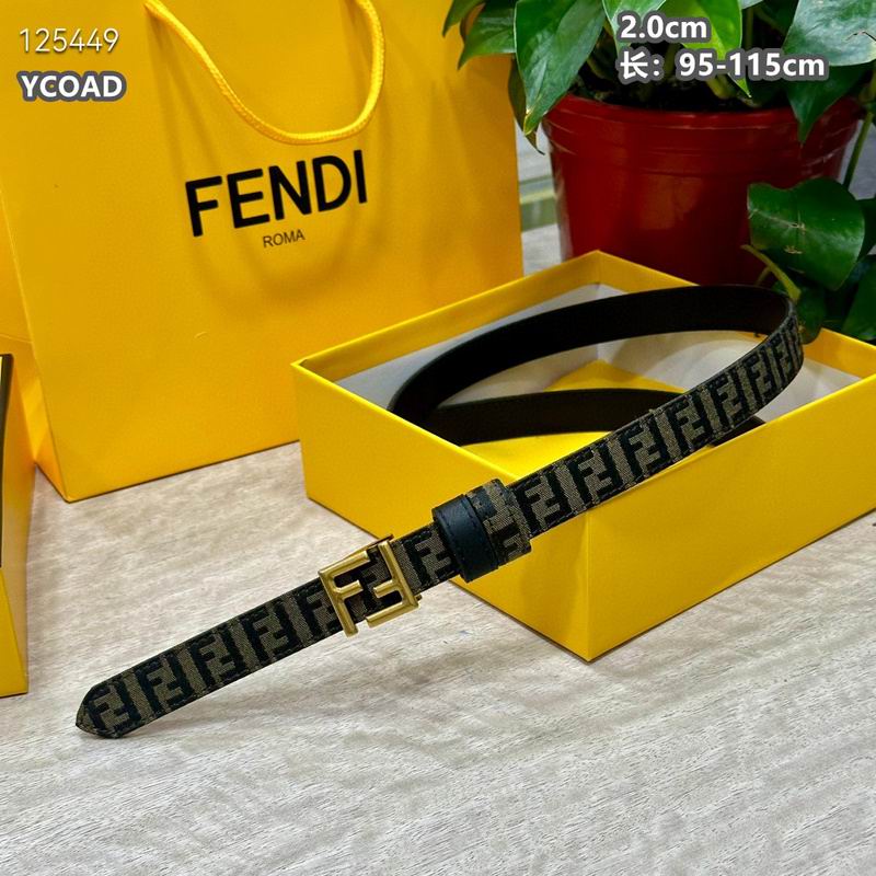 Fendi belt 20mmX95-115cm 8L (13)