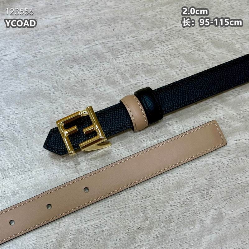 Fendi belt 20mmX95-115cm 8L (132)