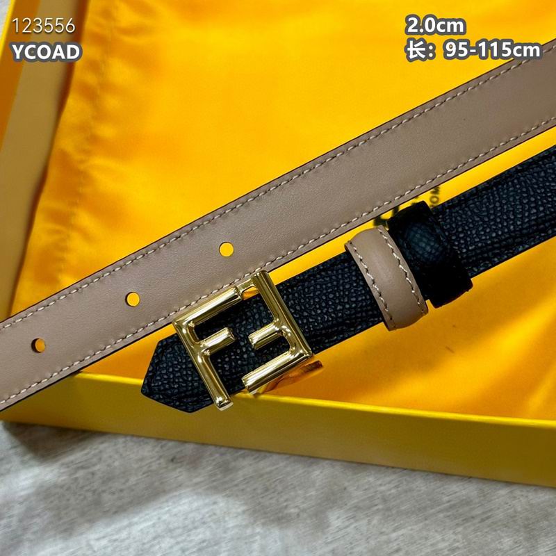 Fendi belt 20mmX95-115cm 8L (133)