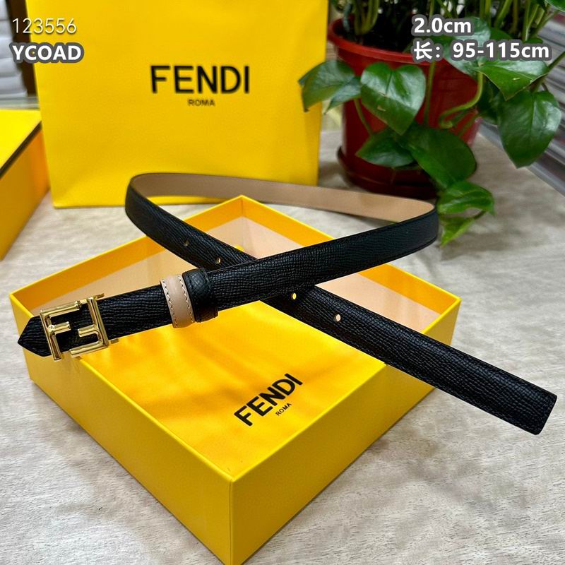 Fendi belt 20mmX95-115cm 8L (134)