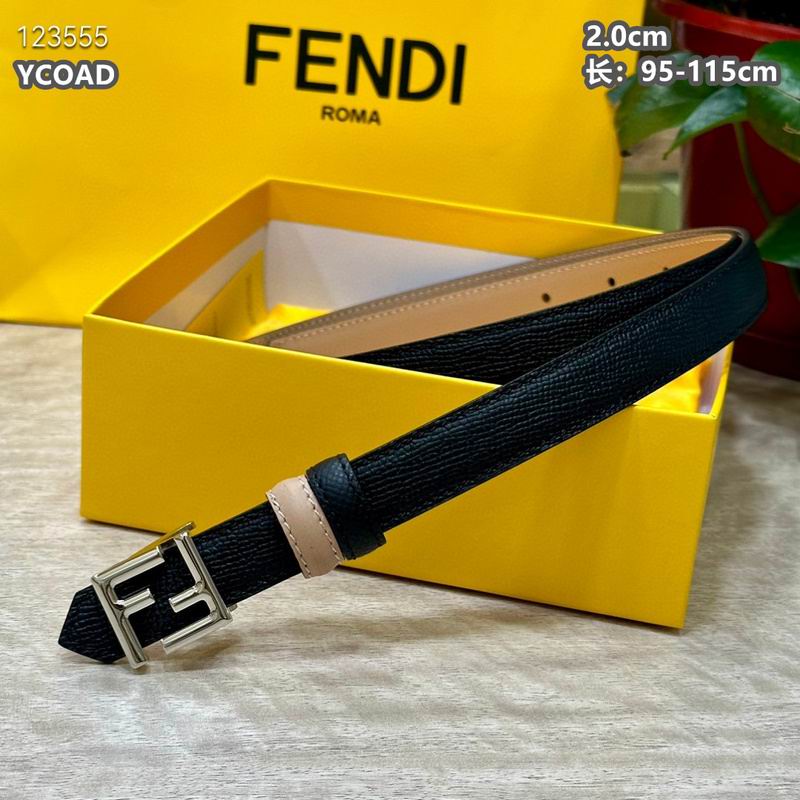 Fendi belt 20mmX95-115cm 8L (135)