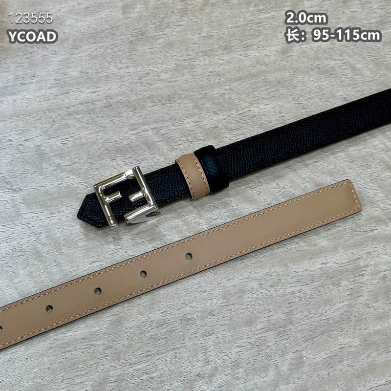 Fendi belt 20mmX95-115cm 8L (136)