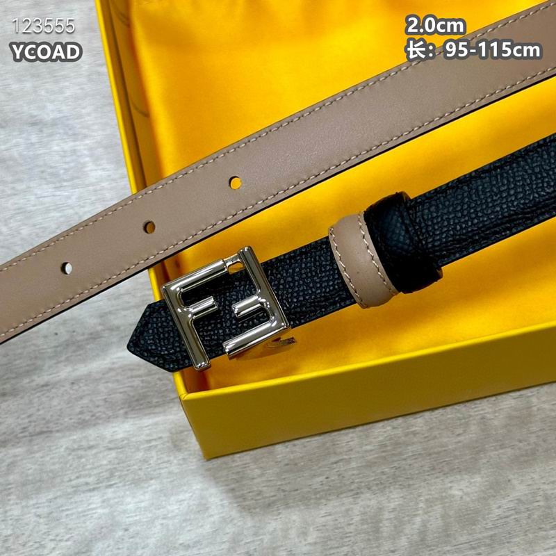 Fendi belt 20mmX95-115cm 8L (137)