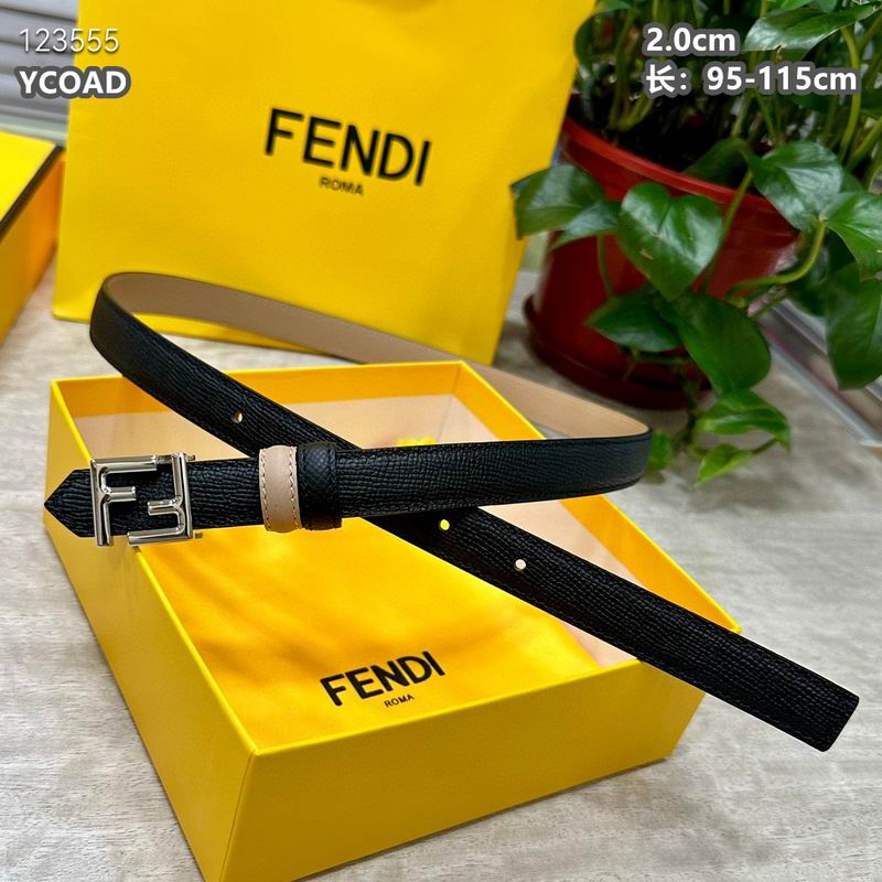 Fendi belt 20mmX95-115cm 8L (138)