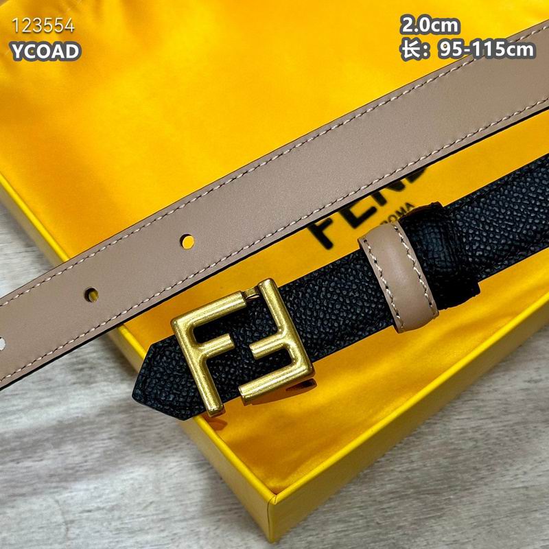 Fendi belt 20mmX95-115cm 8L (141)
