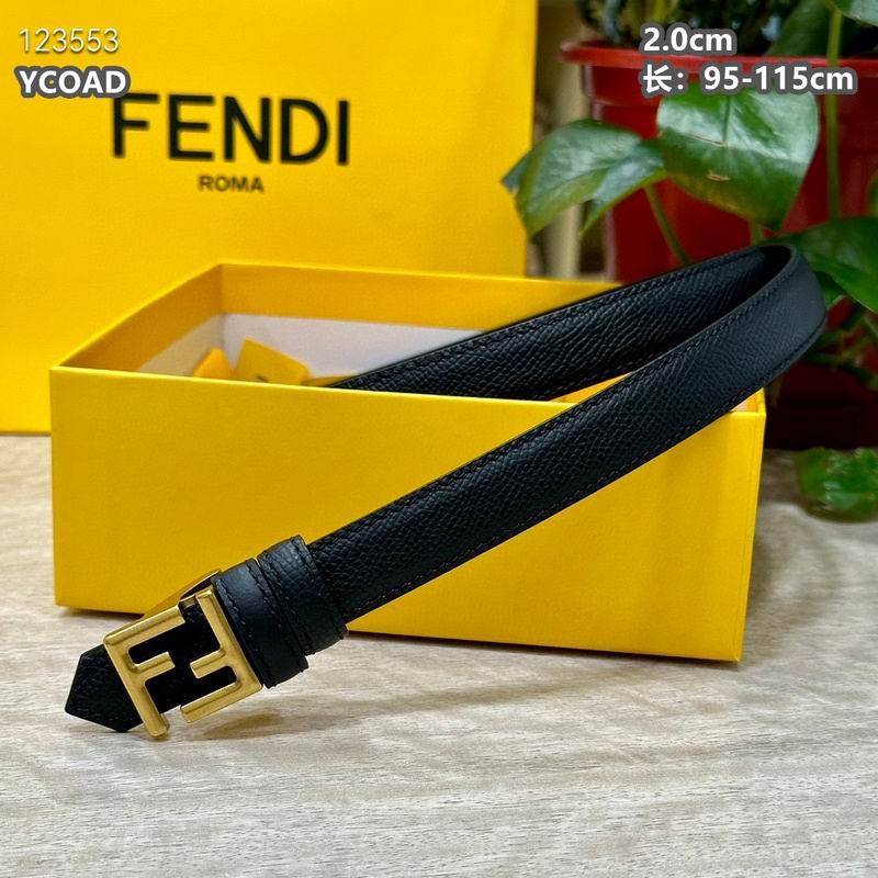 Fendi belt 20mmX95-115cm 8L (143)