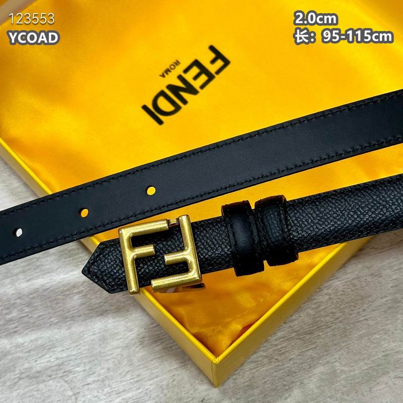 Fendi belt 20mmX95-115cm 8L (145)