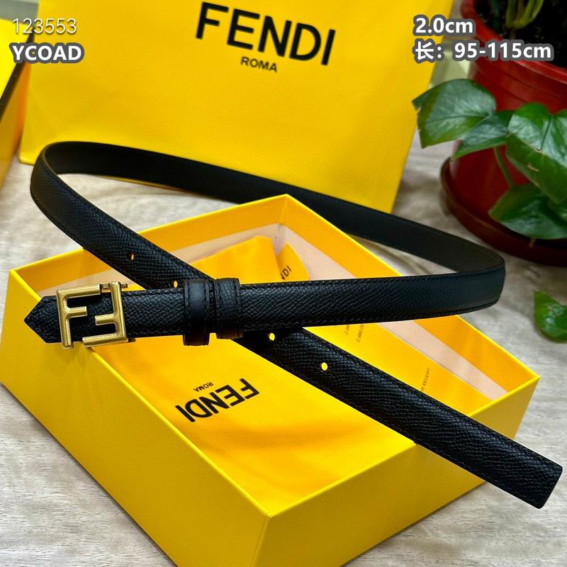 Fendi belt 20mmX95-115cm 8L (146)
