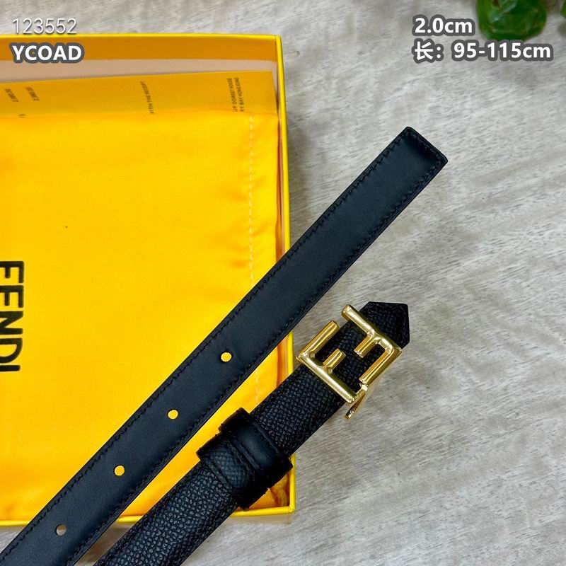 Fendi belt 20mmX95-115cm 8L (147)