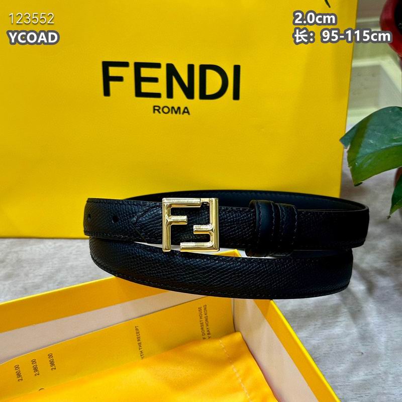 Fendi belt 20mmX95-115cm 8L (148)