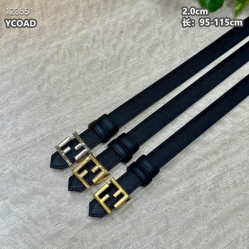 Fendi belt 20mmX95-115cm 8L (150)