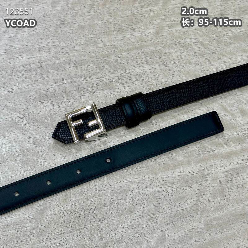 Fendi belt 20mmX95-115cm 8L (152)