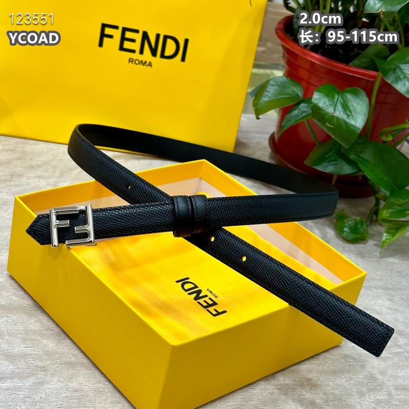 Fendi belt 20mmX95-115cm 8L (154)