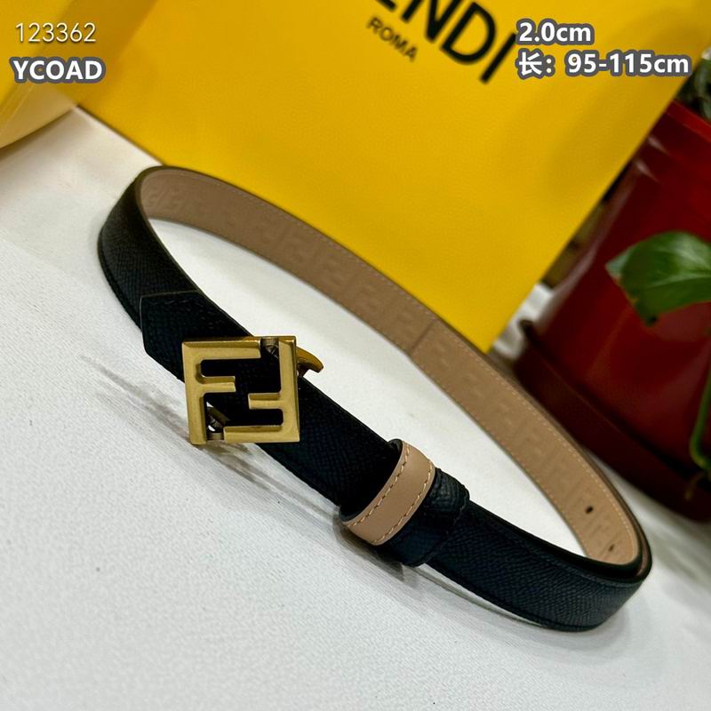 Fendi belt 20mmX95-115cm 8L (159)