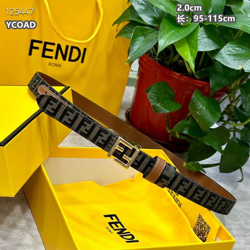 Fendi belt 20mmX95-115cm 8L (19)