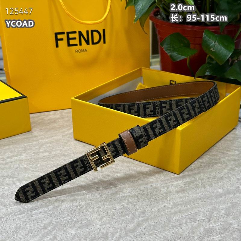 Fendi belt 20mmX95-115cm 8L (21)